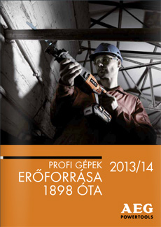 AEG elektromos kéziszerszámok katalógusa 2012/13